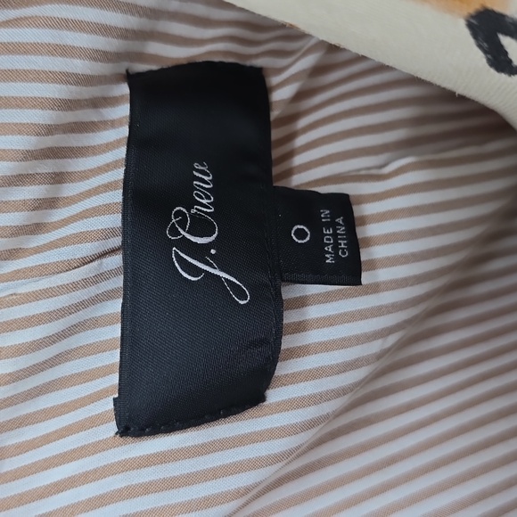 J. Crew Parke blazer in wool flannel Camel  Brown Color  Size 0 - Picture 7 of 9